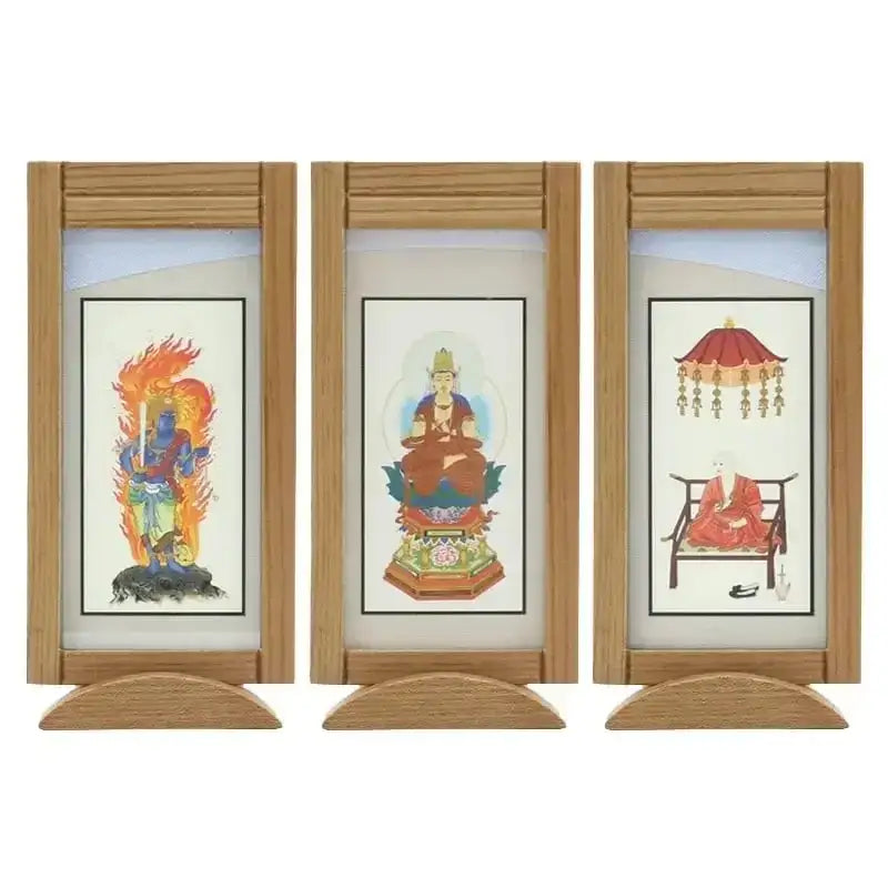 スタンド型掛け軸「遥」ナチュラル ミニサイズ 【各宗派対応】 |本尊