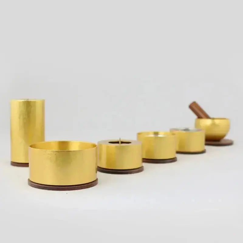デザイン仏具セット makoto 霞金【3点セット・5点セット・6点セット