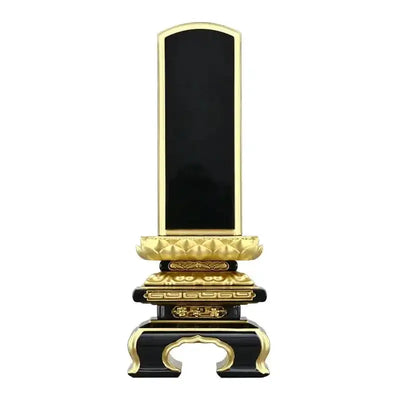 会津塗位牌 上京型千倉 吹蓮華 裏金 呂色仕上げメイン画像01