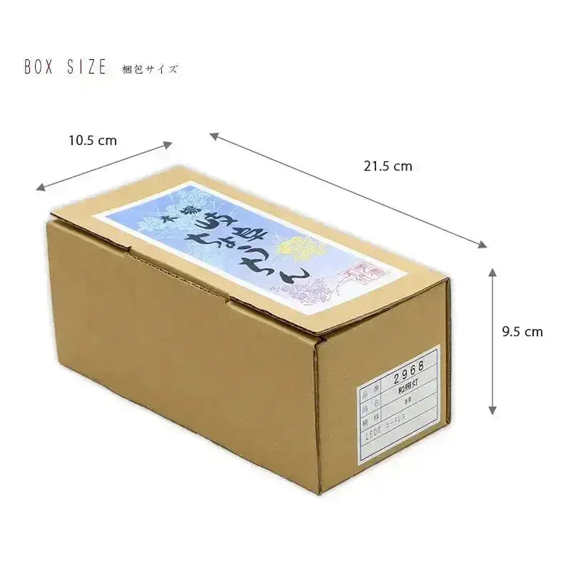 モダン行灯「香華」盆提灯の梱包サイズをご紹介しています。