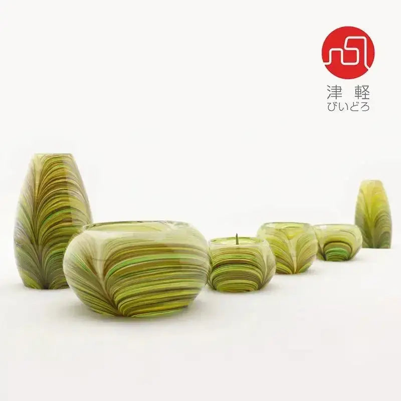 ガラス仏具セット 津軽びいどろ minori | 仏具の通販 | インテリア仏壇