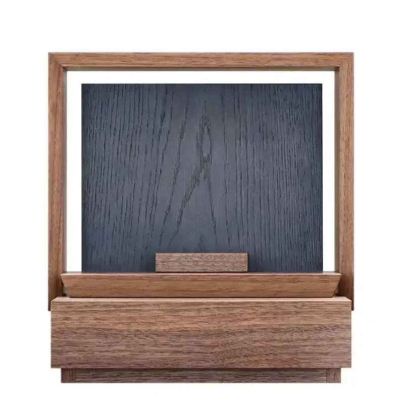 ミニ仏壇 KAKOI ウォールナット×墨黒色 |お仏壇の通販