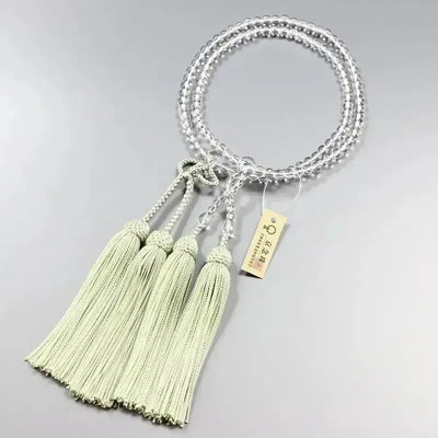 女性用本式念珠 浄土真宗 水晶 共仕立メイン画像01