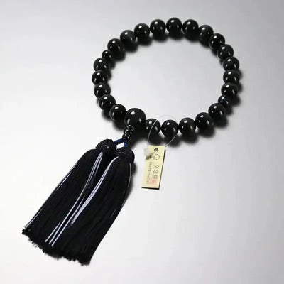 男性用略式念珠 青虎眼 共仕立メイン画像01