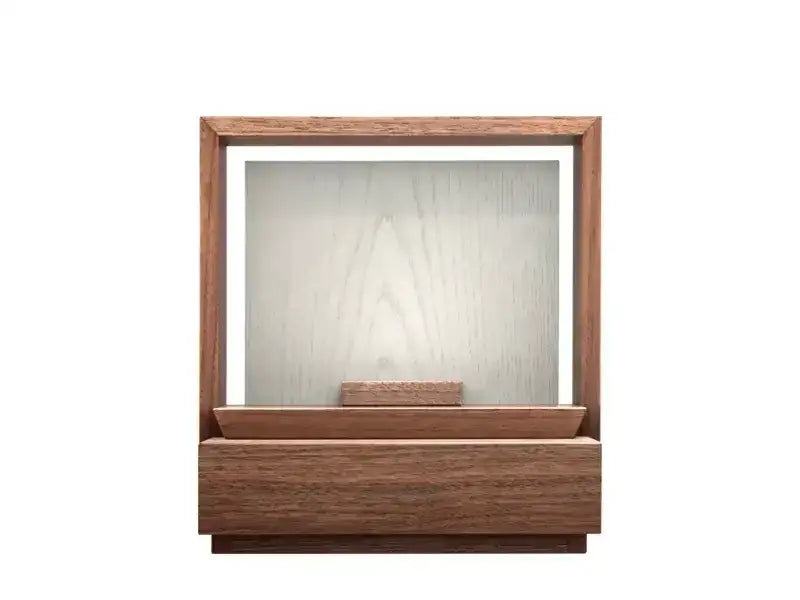 ミニ仏壇 KAKOI ウォールナット&錫色の360度イメージ画像