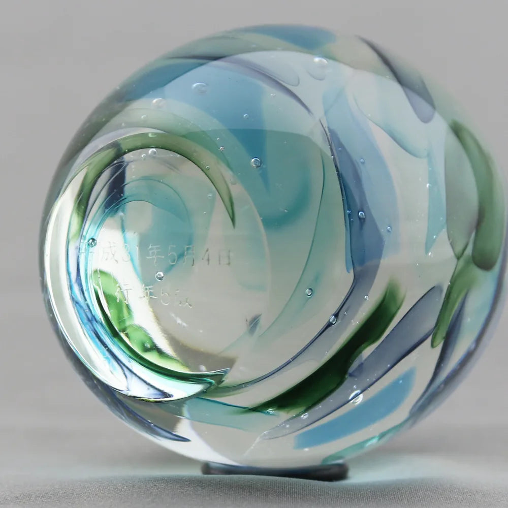 ガラス位牌  oeuf の文字入れサンプル10