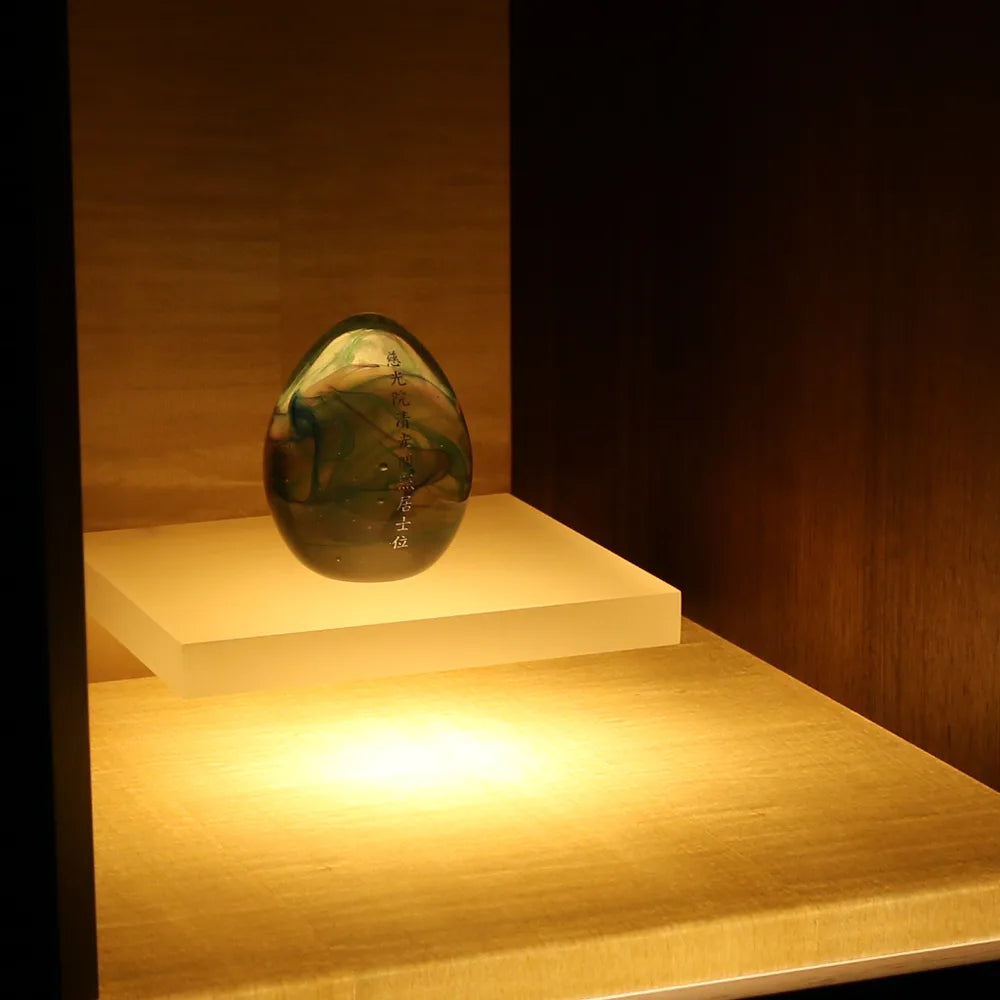 ガラス位牌  oeuf の文字入れサンプル16