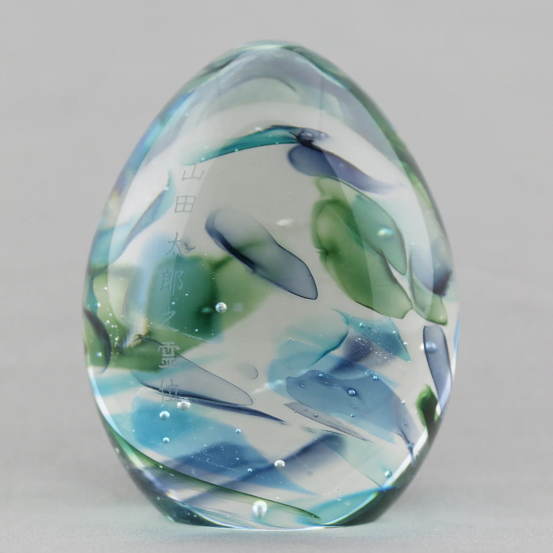 ガラス位牌  oeuf の文字入れサンプル9