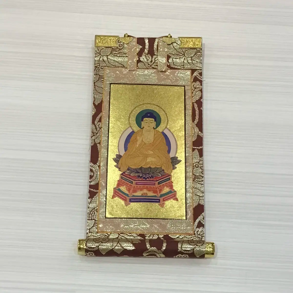 アウトレット】吊り下げ型掛け軸 釈迦如来 豆代 | 本尊・脇侍の通販