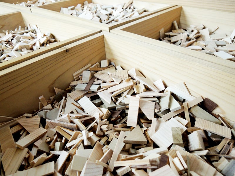 限りある木材という資源を無駄にしない