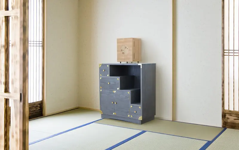 【和モダンなインテリア】民芸家具＋和モダンミニ仏壇