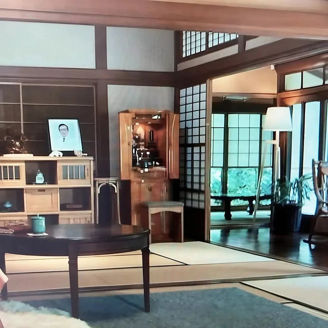 メディア美術出演-テレビ朝日-スカイキャッスル-木曜ドラマ-に当社お仏壇一式が出演 インテリア仏壇 ルミエール