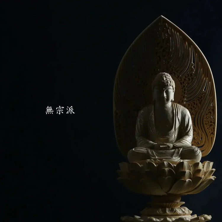 無宗派の方の仏像タイプの本尊-脇侍 インテリア仏壇 ルミエール