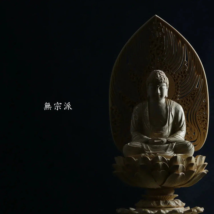 無宗派の方の仏像タイプの本尊-脇侍 インテリア仏壇 ルミエール