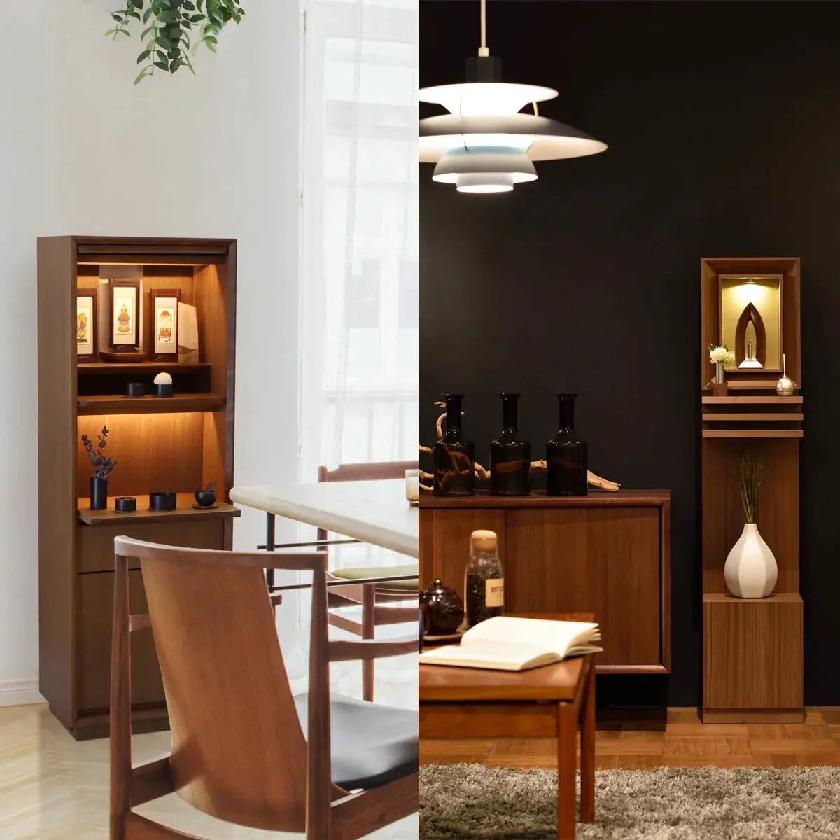 自由型モダン仏壇 インテリア仏壇 ルミエール