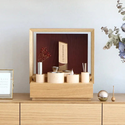 天然木のモダン位牌