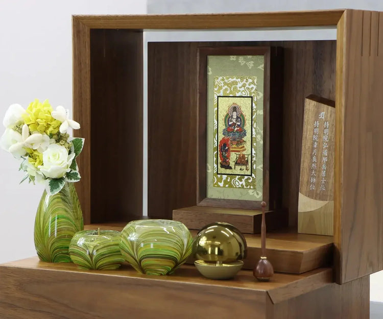 仏壇用の本尊・脇侍の掛け軸タイプ