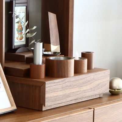 木製の仏具セット