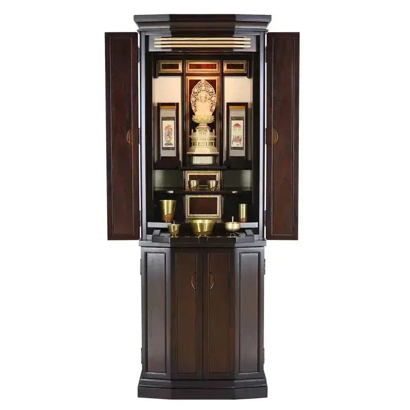 和モダン仏壇 導理 紫檀 | お仏壇の通販 | インテリア仏壇 ルミエール