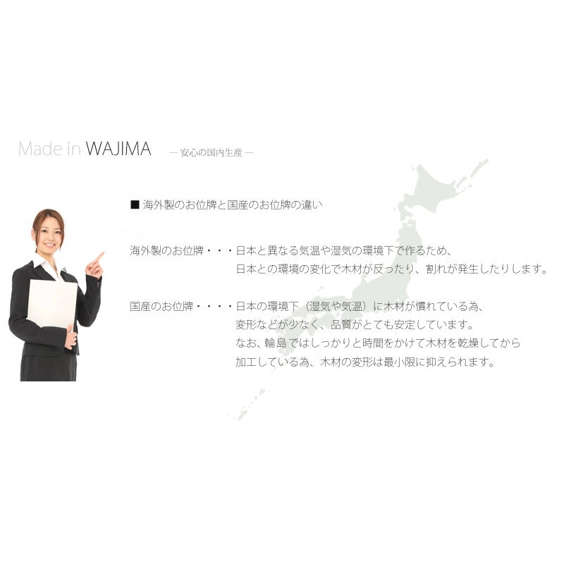 輪島塗位牌 上京千倉 呂色の商品画像8枚目