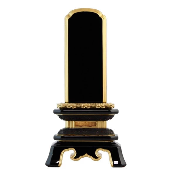 輪島塗位牌 葵角切 呂色メイン画像01