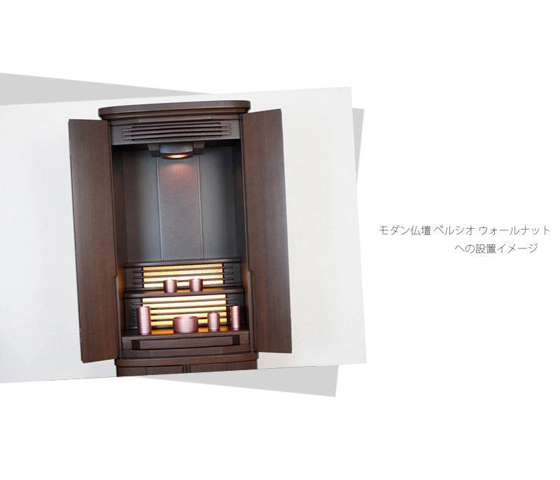 仏具を仏壇に入れた際のイメージ