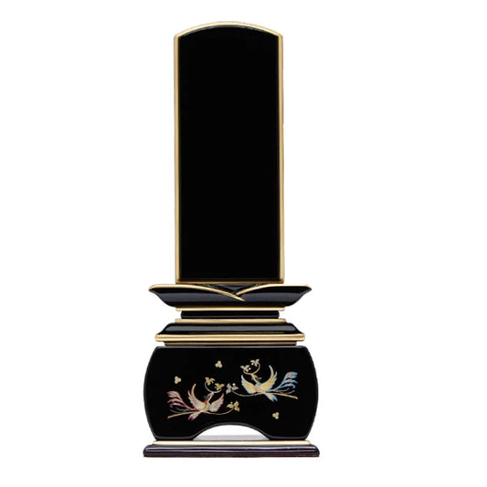 蒔絵位牌 優雅 鳳凰 おしどりメイン画像01