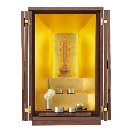 最高級仏壇 白虹 ウォールナット 25号メイン画像02