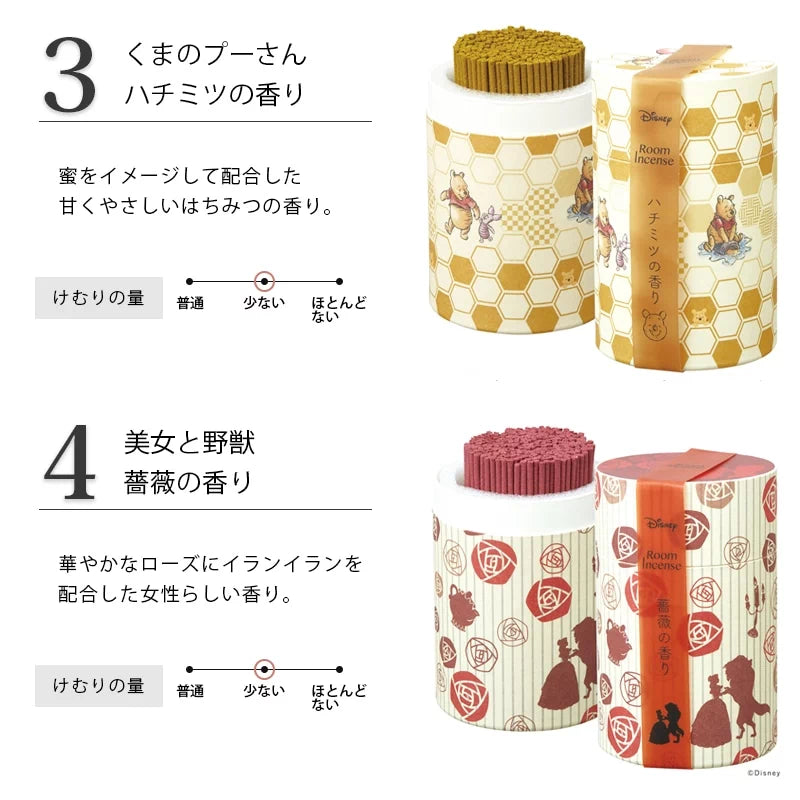 ディズニーボンドロ７枚セット 【正規品】 カメヤマローソク ディズニー ルームインセンスシリーズ 各種【自宅用