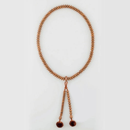 天台宗 本式念珠（男性用） 正白梅 九寸天台 梵天メイン画像01