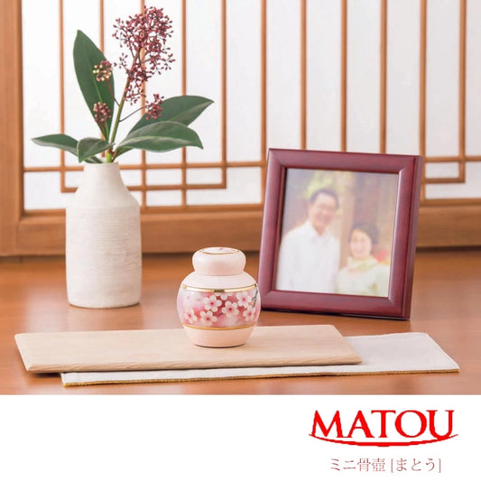 ミニ骨壺 まとう さくらメイン画像01