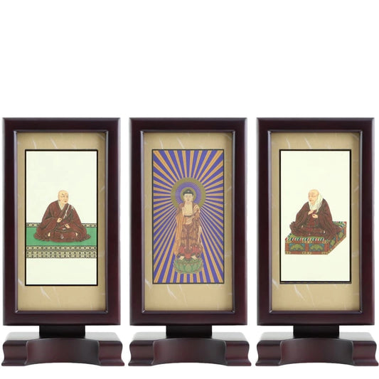 モダン スタンド掛け軸 ローズ 大 【各宗派対応】メイン画像01