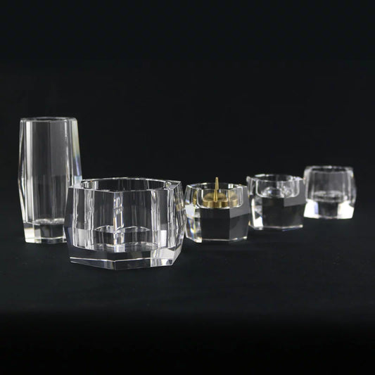 水晶仏具セット クリアメイン画像01