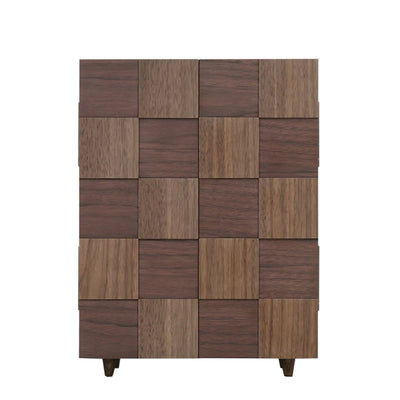 モダンミニ仏壇 夢SO ウォールナット市松 13号メイン画像01