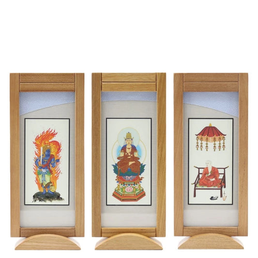 スタンド型掛け軸「遥」ナチュラル 小サイズ 【各宗派対応】メイン画像01