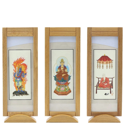 スタンド型掛け軸「遥」ナチュラル 中サイズ 【各宗派対応】メイン画像01