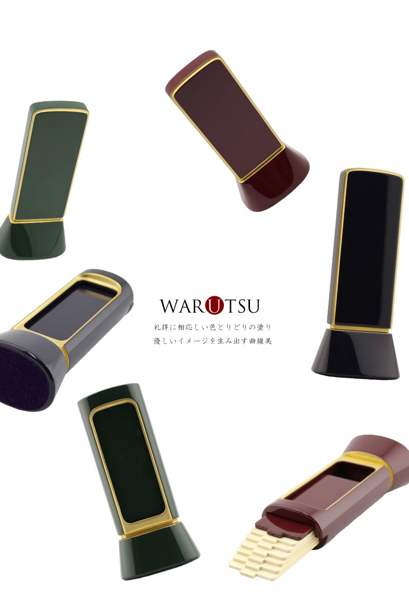 モダン位牌 和流都 シリーズのイメージ画像。シリーズは全6種類のラインナップです。