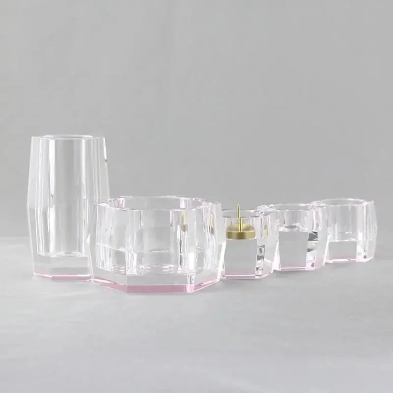 水晶仏具セット ライトピンクメイン画像01