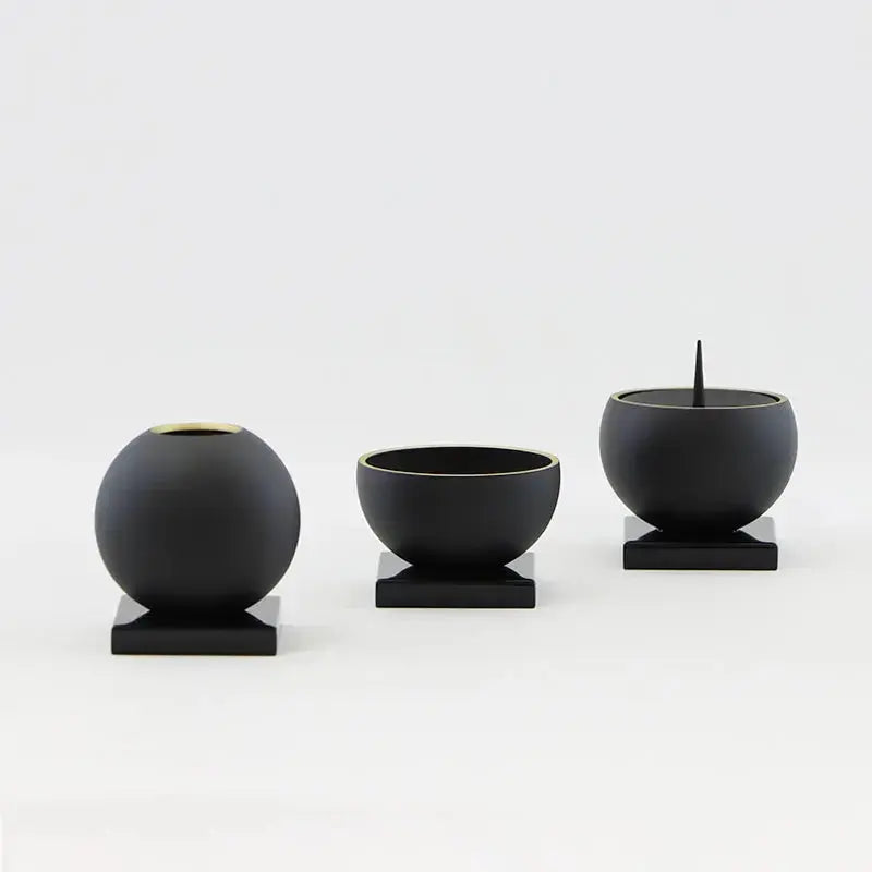 モダン仏具 小鞠 黒色メイン画像01
