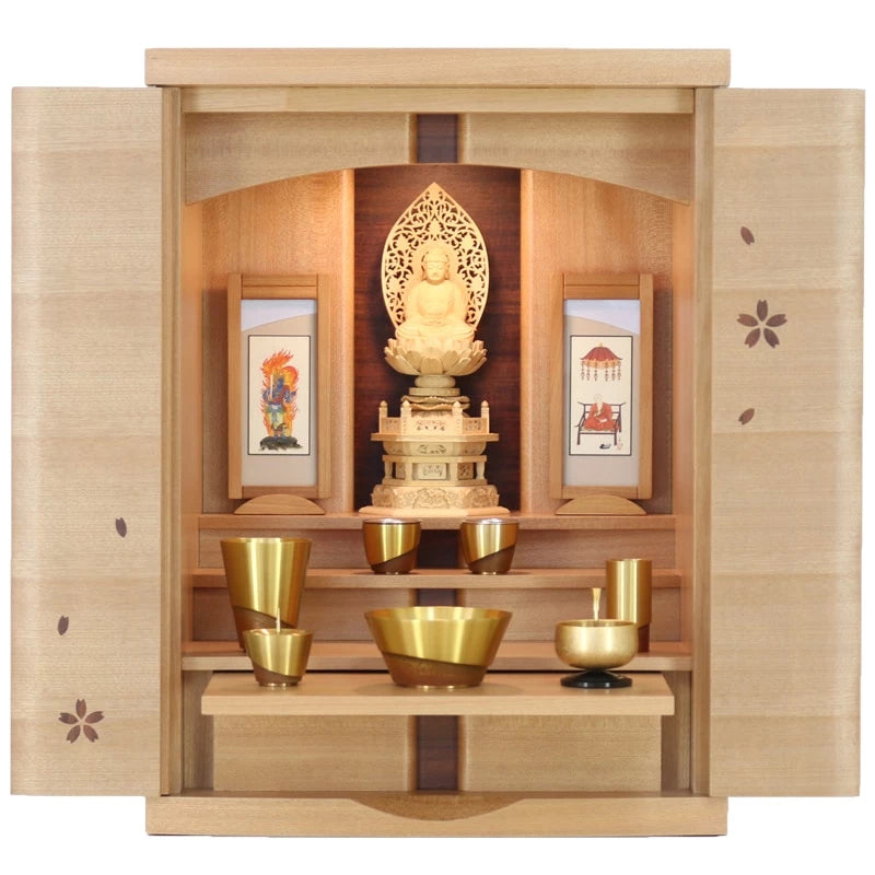 モダン仏壇 桜華 18号/20号 | お仏壇の通販 | インテリア仏壇 ルミエール