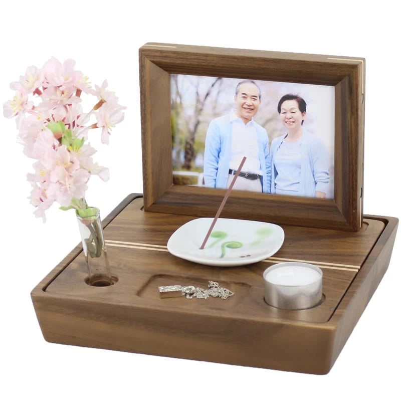 携帯型仏壇 ポーター ウォールナットメイン画像01