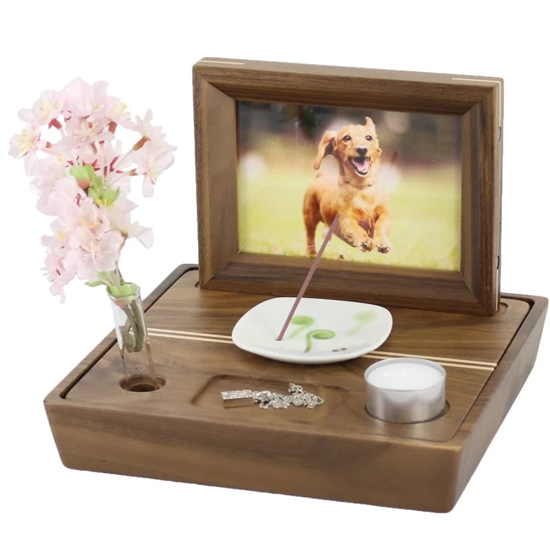 ペット仏壇 ポーター ウォールナットメイン画像01