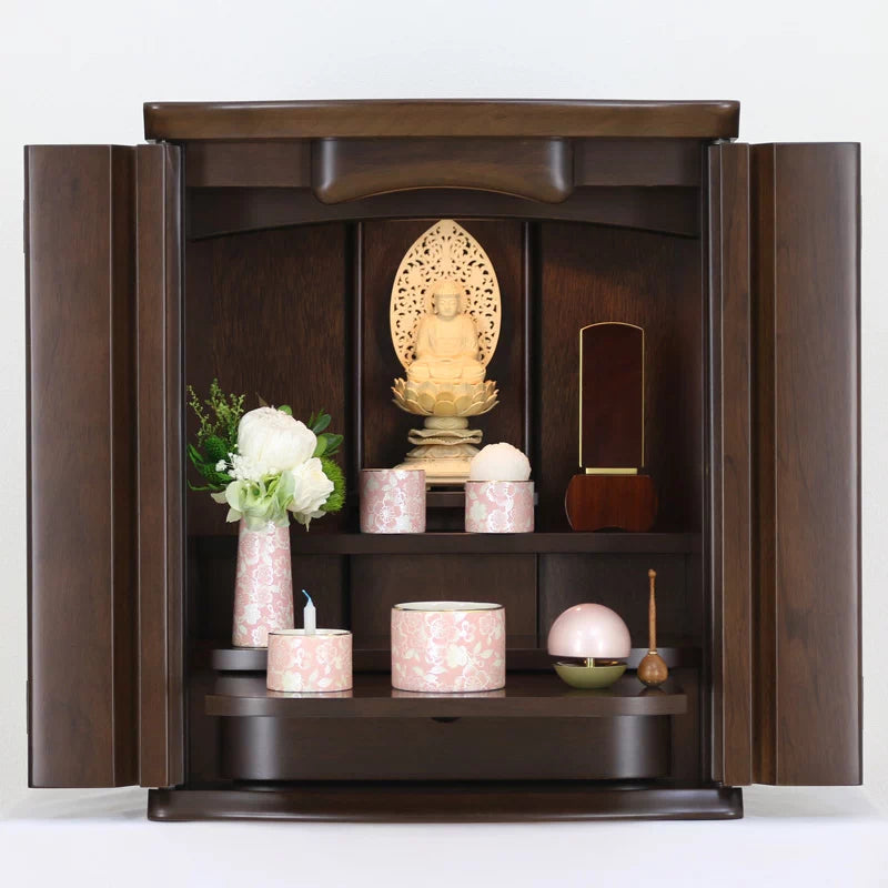 美濃焼仏具セット 花むすび 丸型香炉 桜 | 仏具の通販 | インテリア 美濃焼仏具セット 花むすび 丸型香炉 桜 | 仏具の通販 | インテリア