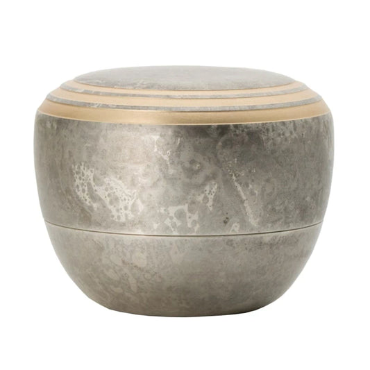 ミニ骨壺  カナタ 純銀色メイン画像01