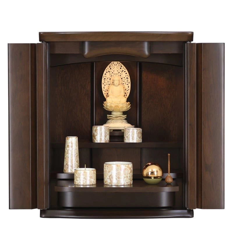 モダン仏壇 クルミ 14号/16号/18号/20号メイン画像02