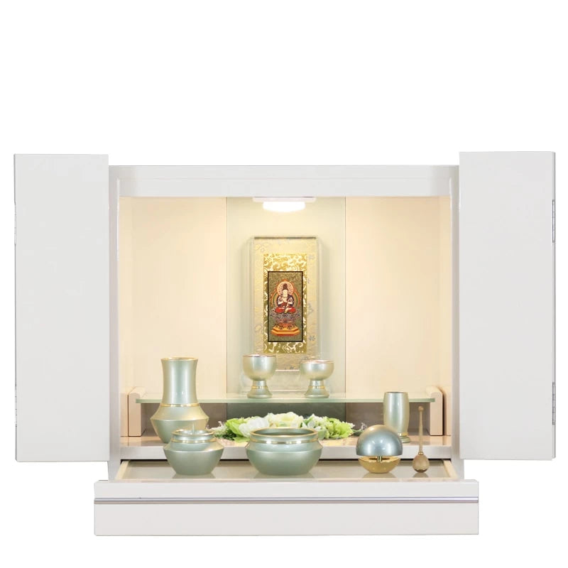 モダン仏壇 アンジュ ホワイト 15号メイン画像03