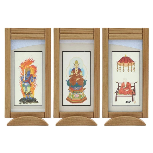 スタンド型掛け軸「遥」ナチュラル ミニサイズ 【各宗派対応】メイン画像01