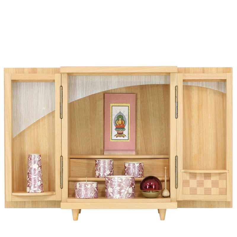 モダンミニ仏壇 夢SO 桜 13号メイン画像02