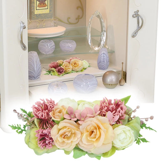 仏花 アートフラワー ピュルテ ピンクメイン画像01