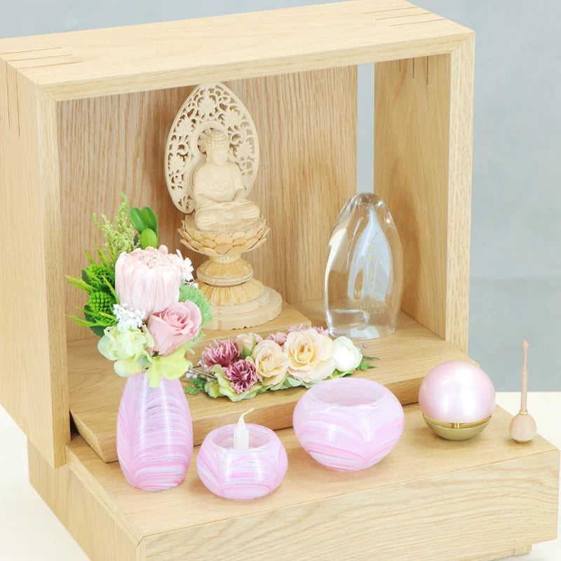 仏花 アートフラワー ピュルテ ピンク | 仏具の通販 | インテリア仏壇 仏花 アートフラワー ピュルテ ピンク | 仏具の通販 | インテリア仏壇